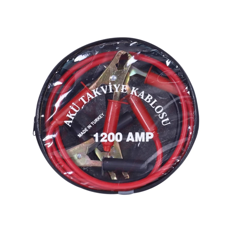 Akü Takviye Kablosu 1200 Amper 55mm Çantalı