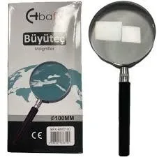 F G Büyüteç Metal Çerçeve 100 Mm