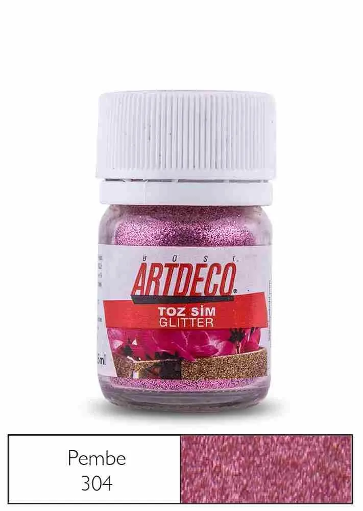 Artdeco 25 Gr Glitter Toz Sim Pembe 304