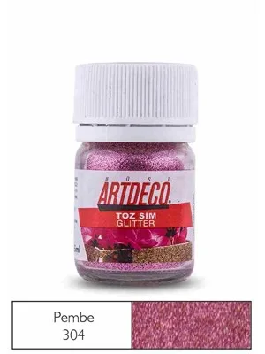 Artdeco 25 Gr Glitter Toz Sim Pembe 304