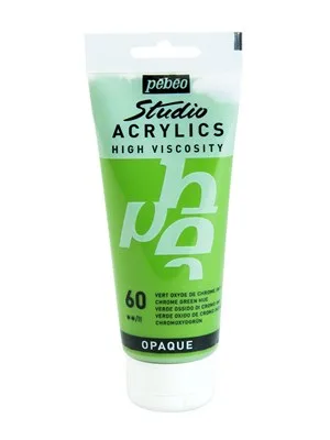 Pebeo 100 Ml Akrilik Boya Yüksek Yoğunluklu Opak Siyah 26