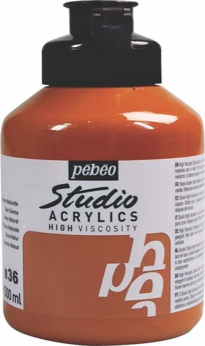 Pebeo 500 Ml Akrilik Boya Kahve 36