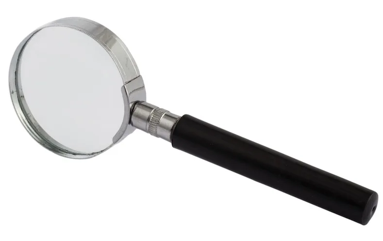 Kraf 50 Mm Büyüteç Metal Çerçeve 350g