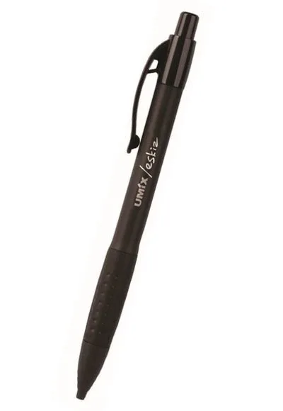 Umix 1.8x0.9 Mm Sınav\eskiz Kalemi Oval Grıp Siyah U1307kk-sı
