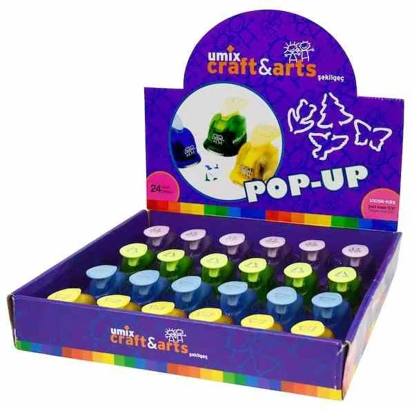 Umix Craft 5.8" (1,5 Cm) Şekilli Delgeç Güvercin\ağaç\lale U1058