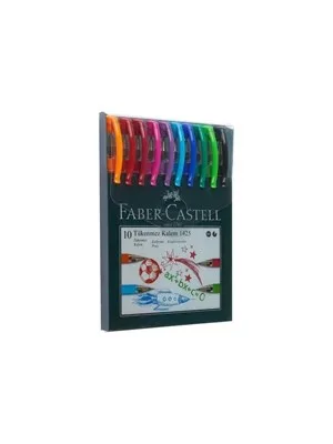 Faber Castell 1440 Tükenmez Kalem Siyah 0.8