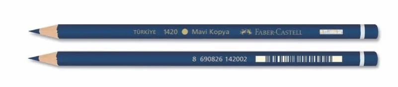 Faber Castell 1420 Mavi Kopya Kalem