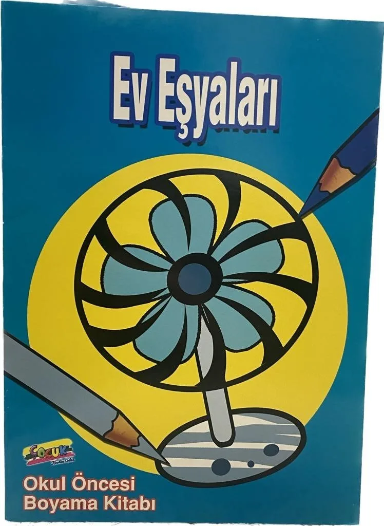 Keskin Color Okul Öncesi Hikayeli Boyama Besinler