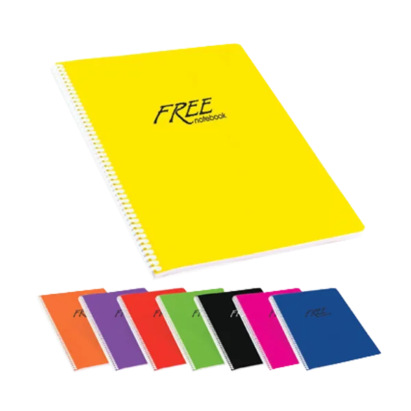 Keskin Color Free A4 Pp Kapak Spiralli Defter Kareli 160 Yp