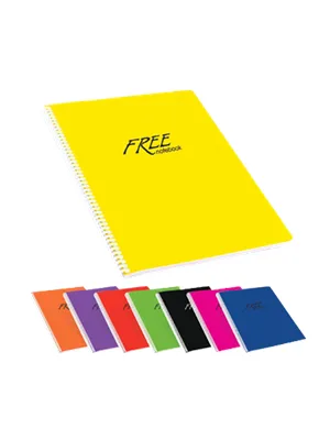 Keskin Color Free A4 Pp Kapak Spiralli Defter Kareli 160 Yp