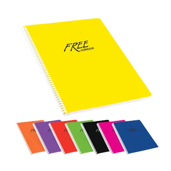Keskin Color Free A4 Pp Kapak Spiralli Defter Kareli 160 Yp