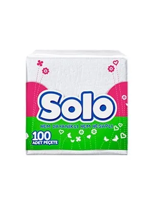 Solo Peçete 100 Lü