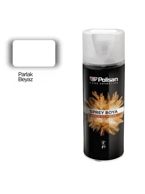 Polisan Sprey Boya Parlak Beyaz 301-300