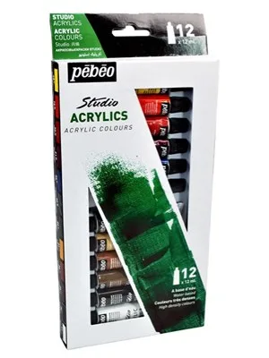 Pebeo Akrilik Boya 12 Ml 12 Li