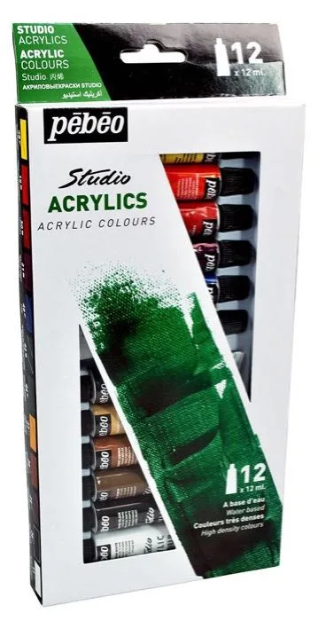 Pebeo Akrilik Boya 12 Ml 12 Li