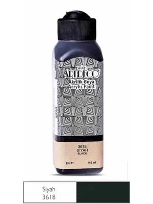 Artdeco 140 Ml Akrilik Boya Siyah 70r-3618