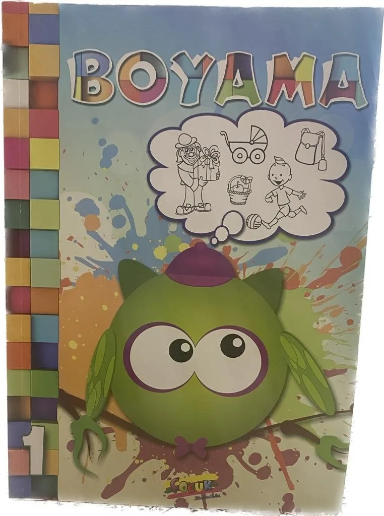 Keskin Color 20x28 Ciltli Boyama Kitabı Karışık