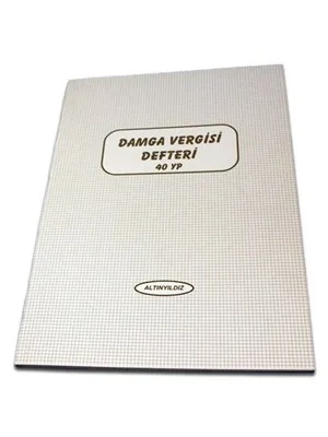 Altınyıldız Damga Vergisi Defteri 40 Yp