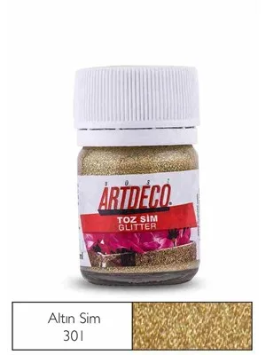 Artdeco 25 Gr Glitter Tutkallı Toz Sim Altın (gold) 301