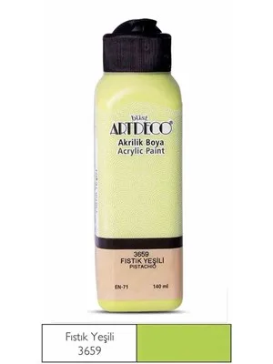Artdeco 140 Ml Akrilik Boya Fıstık Yeşil 70r-3659
