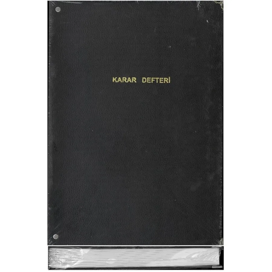 Aka 25x35 Körüklü Karar Defteri 200yp Ciltli