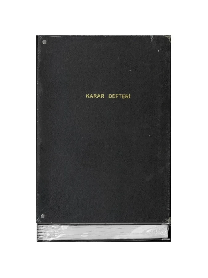 Aka 25x35 Körüklü Karar Defteri 200yp Ciltli