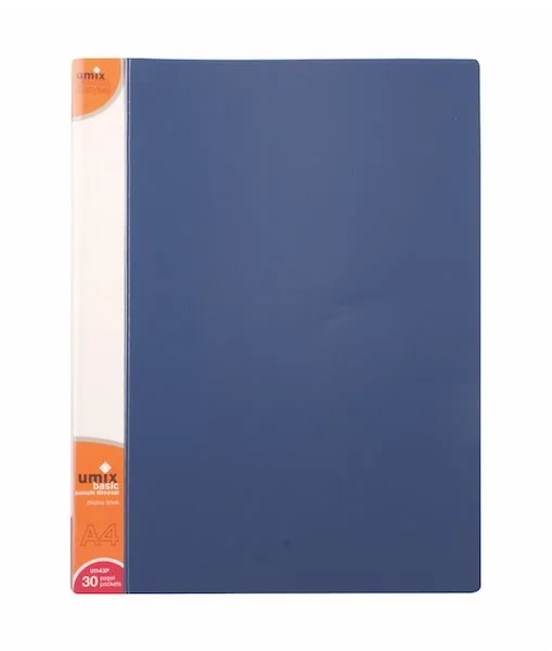 Umix Basıc A4 Sunum Dosyası 30 Lu Mavi