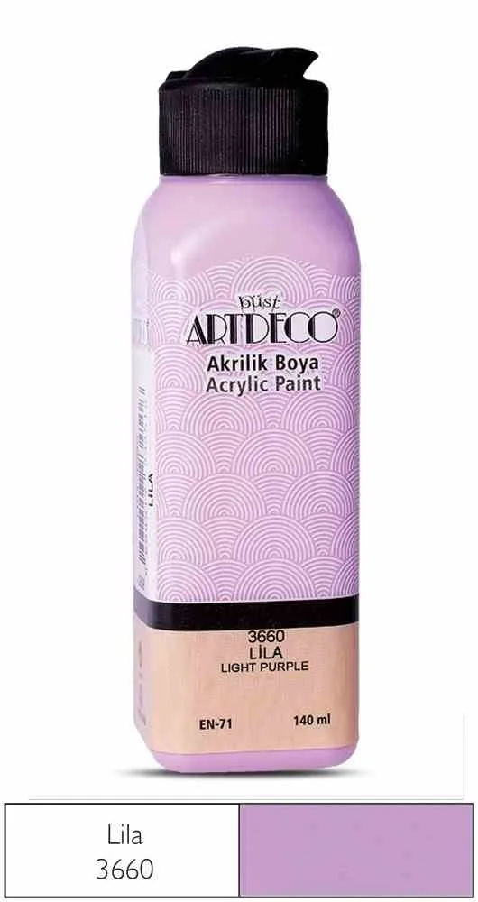 Artdeco 140 Ml Akrilik Boya Lila 70r-3660