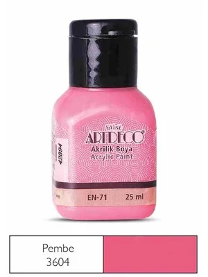 Artdeco 25 Ml Akrilik Boya Pembe 70a-3604