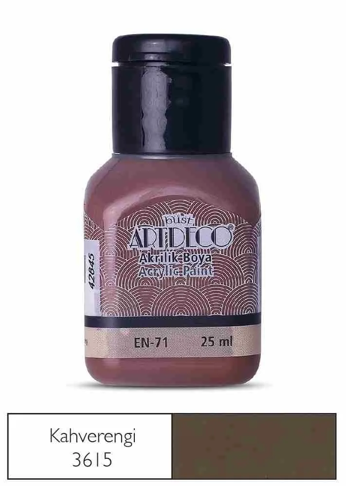 Artdeco 25 Ml Akrilik Boya Kahve 70a-3615