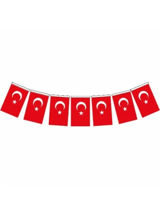 Vatan Kağıt İpli Minik Bayrak 50 Li 805-806