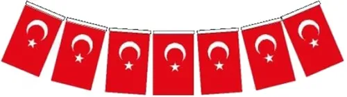 Vatan Kağıt İpli Orta Boy Bayrak 50 Li 807-808