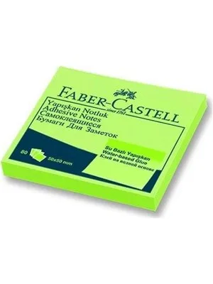Faber Castell 70x70 Mm Yapışkanlı Not Kağıdı