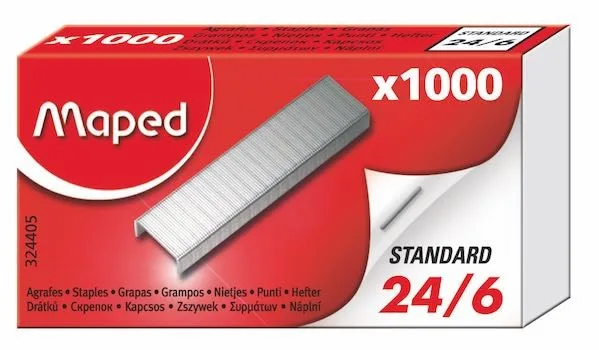 Maped 24/6 Zımba Teli 1000 Li Beyaz