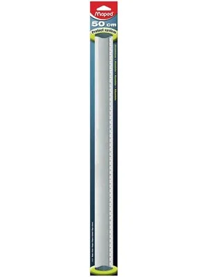 Maped 50 Cm Aluminyum Cetvel Düz 120050