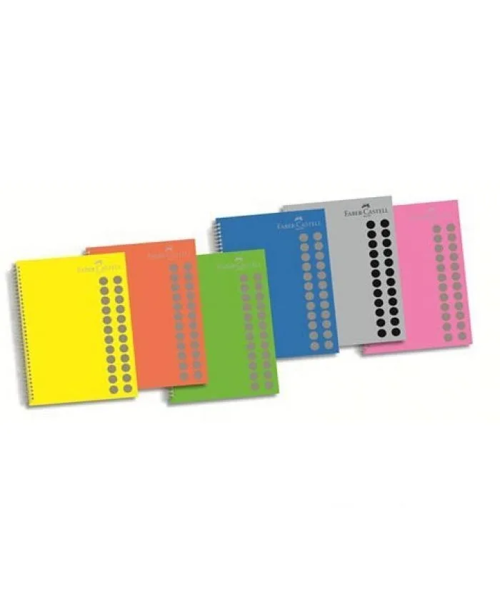 Faber Castell A4 Pp Kapak Spiralli Defter Çizgili 100 Yp 400111