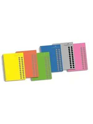 Faber Castell A4 Pp Kapak Spiralli Defter Çizgili 100 Yp 400111