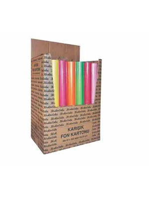 Keskin Color 35x50 Fon Kartonu 10 Lu Karışık Renk