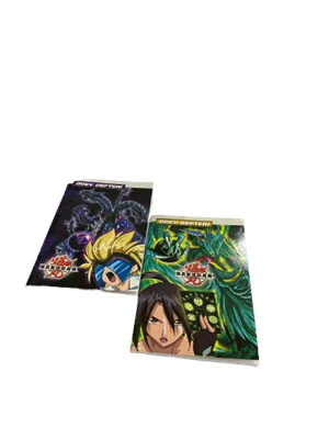Bakugan A6 Karton Kapak Ödev Defteri 32 Yp