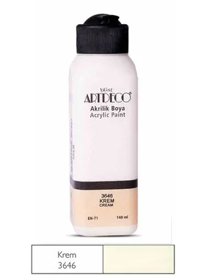 Artdeco 140 Ml Akrilik Boya Krem 70r-3646