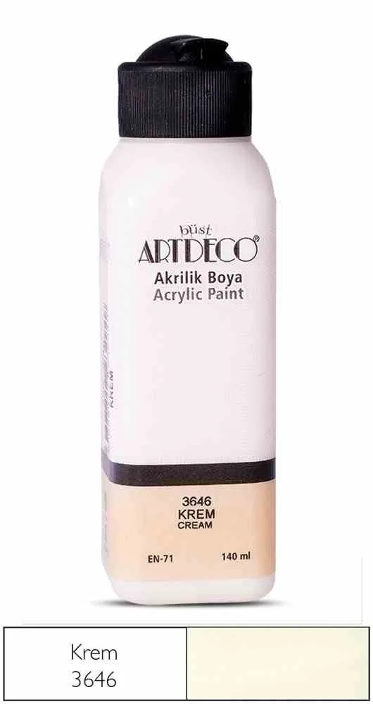 Artdeco 140 Ml Akrilik Boya Krem 70r-3646