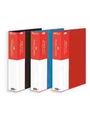 Faber Castell A4 Sunum Dosyası 20 Li Siyah