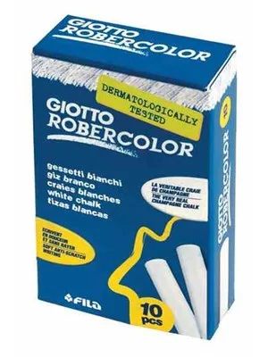 Robercolor Tebeşir 10 Lu Beyaz