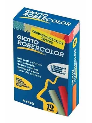 Robercolor Tebeşir 10 Lu Karışık Renkli