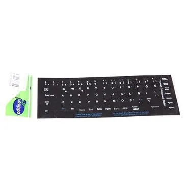Addison 300161 Türkçe Q Siyah Klavye Stıcker