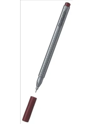 Faber Castell Grıp Finepen 0.4 Mm A.kahverengi