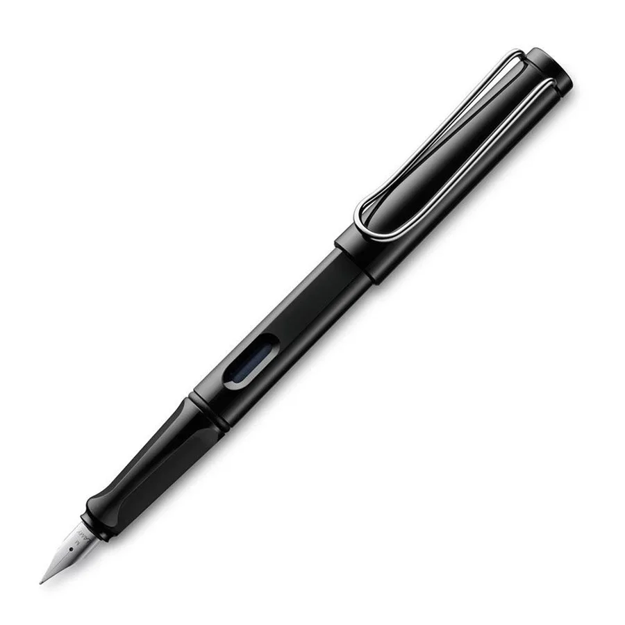 Lamy Safari Dolma Kalem M Uç Parlak Siyah 19-m