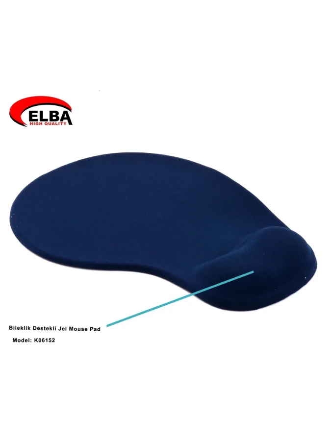 Elba K06152 Bilek Destekli Jel Mouse Pad Muhtelif Renkler