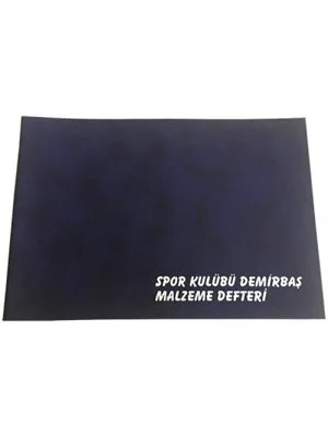 Gülpaş Spor Kulubü Demirbaş Malzeme Defteri