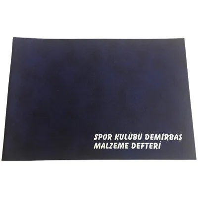 Gülpaş Spor Kulubü Demirbaş Malzeme Defteri